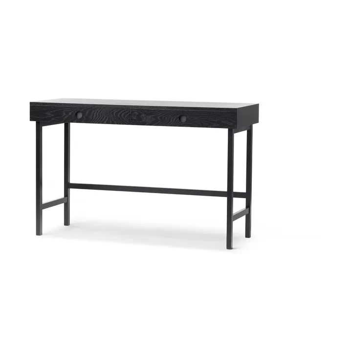 Mind Schreibtisch - Schwarz gebeizte Eiche, 118x74x44 cm - A2