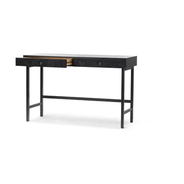 Mind Schreibtisch - Schwarz gebeizte Eiche, 118x74x44 cm - A2