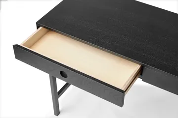 Mind Schreibtisch - Schwarz gebeizte Eiche, 118x74x44 cm - A2