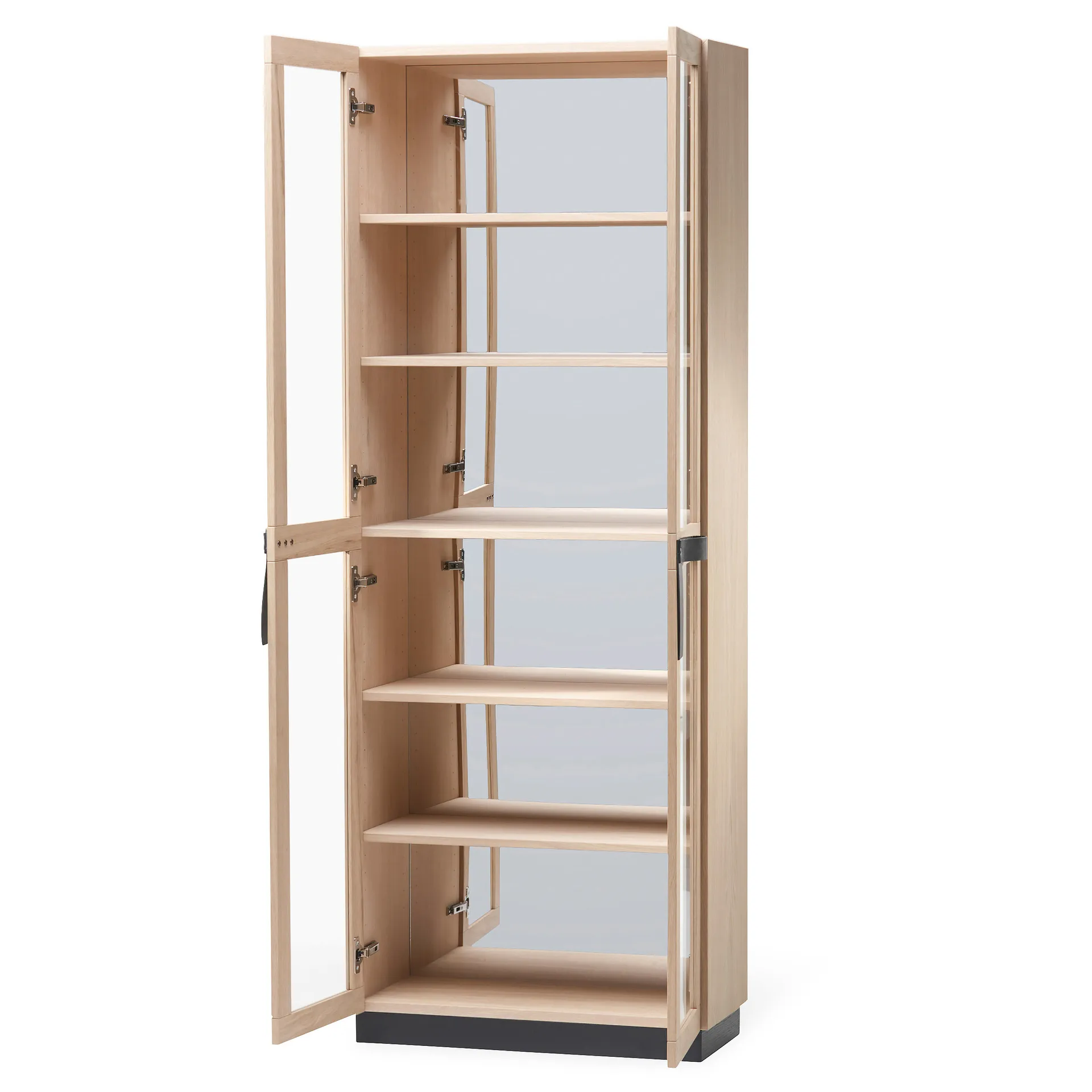 The Bow Vitrinenschrank, Eiche weiß geölt A2
