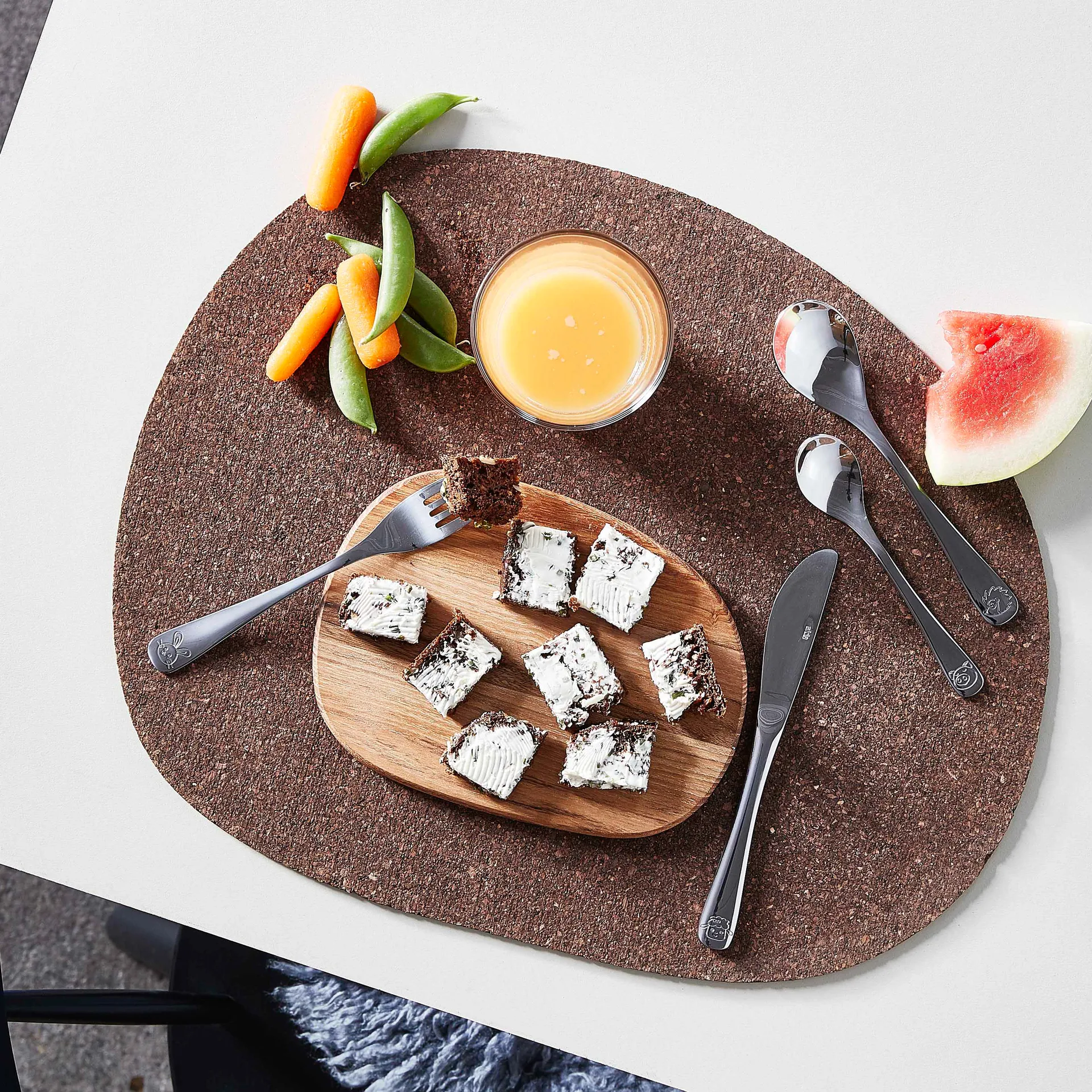 Aida Kinderbesteck 4 Teile, Steel Aida