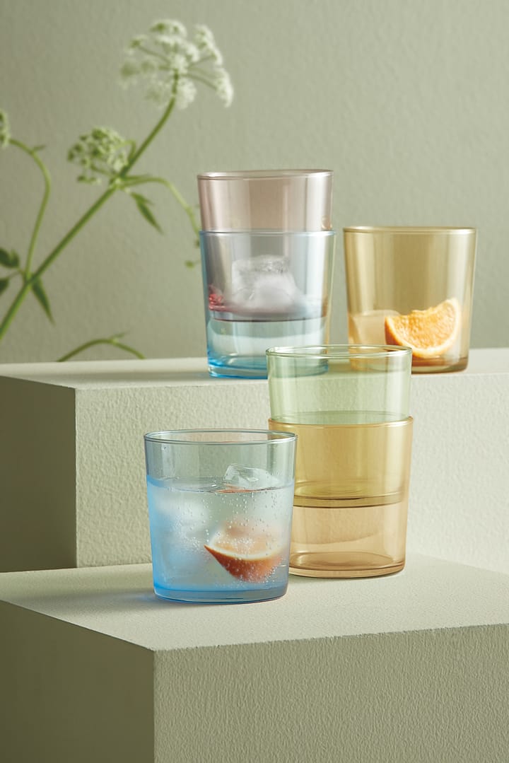 Café Wasserglas multi - 4er Pack - Aida