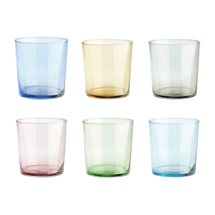 Café Wasserglas multi - 6er Pack - Aida