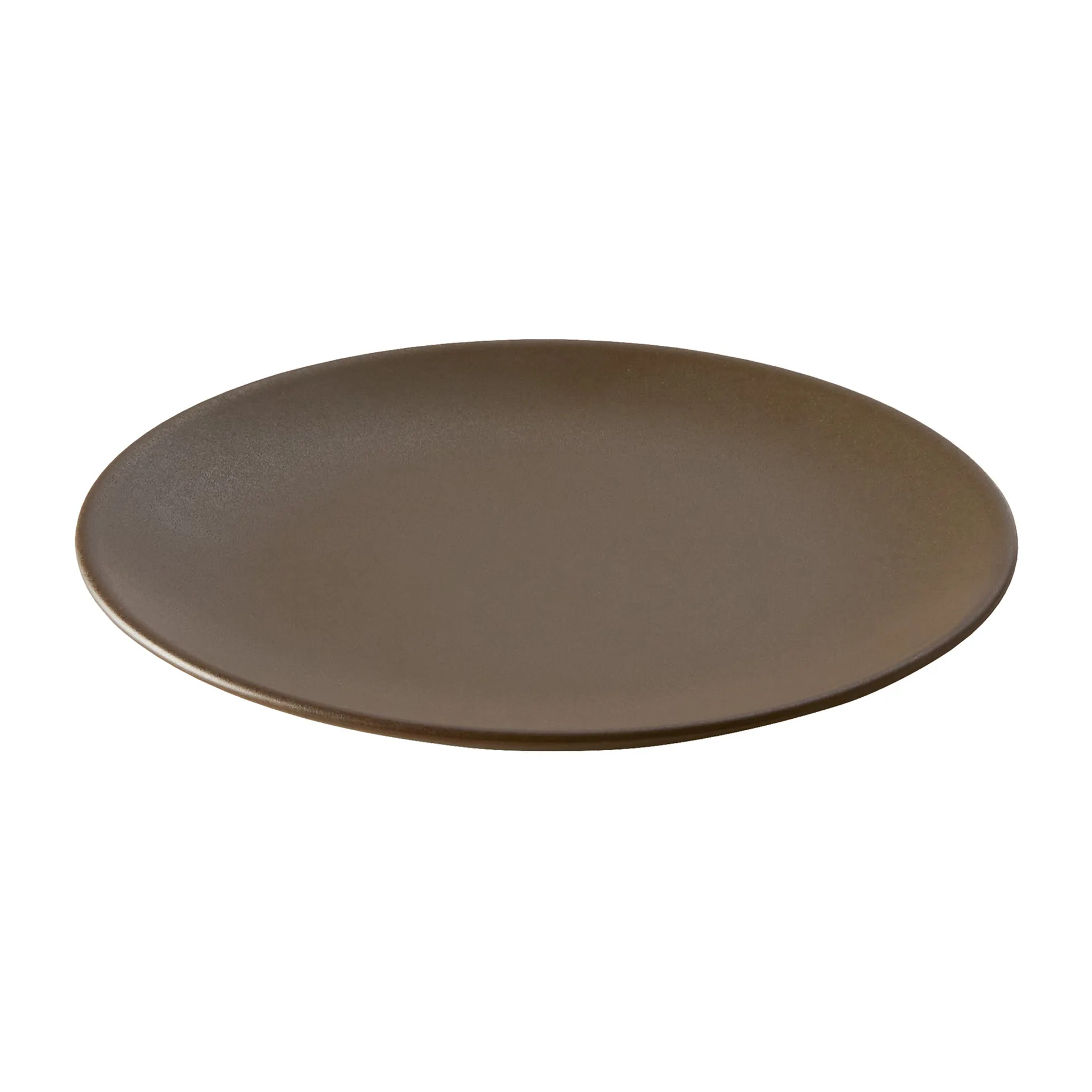 Ceramic Workshop kleiner Teller Ø 19,5cm, Chestnut-matte brown Aida