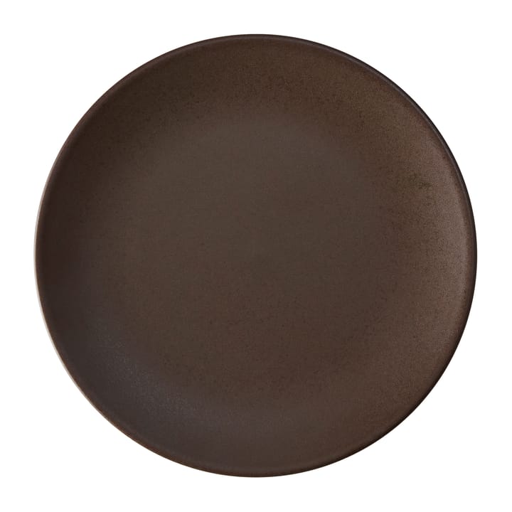 Ceramic Workshop Teller Ø 26cm - Chestnut-matte brown - Aida