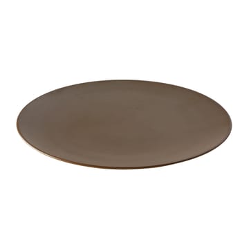 Ceramic Workshop Teller Ø 26cm - Chestnut-matte brown - Aida