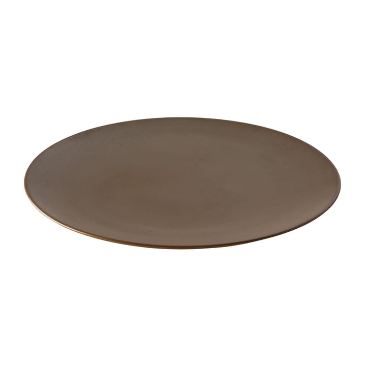 Ceramic Workshop Teller Ø 26cm, Chestnut-matte brown Aida
