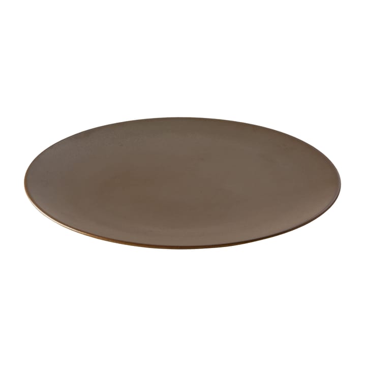 Ceramic Workshop Teller Ø 26cm - Chestnut-matte brown - Aida
