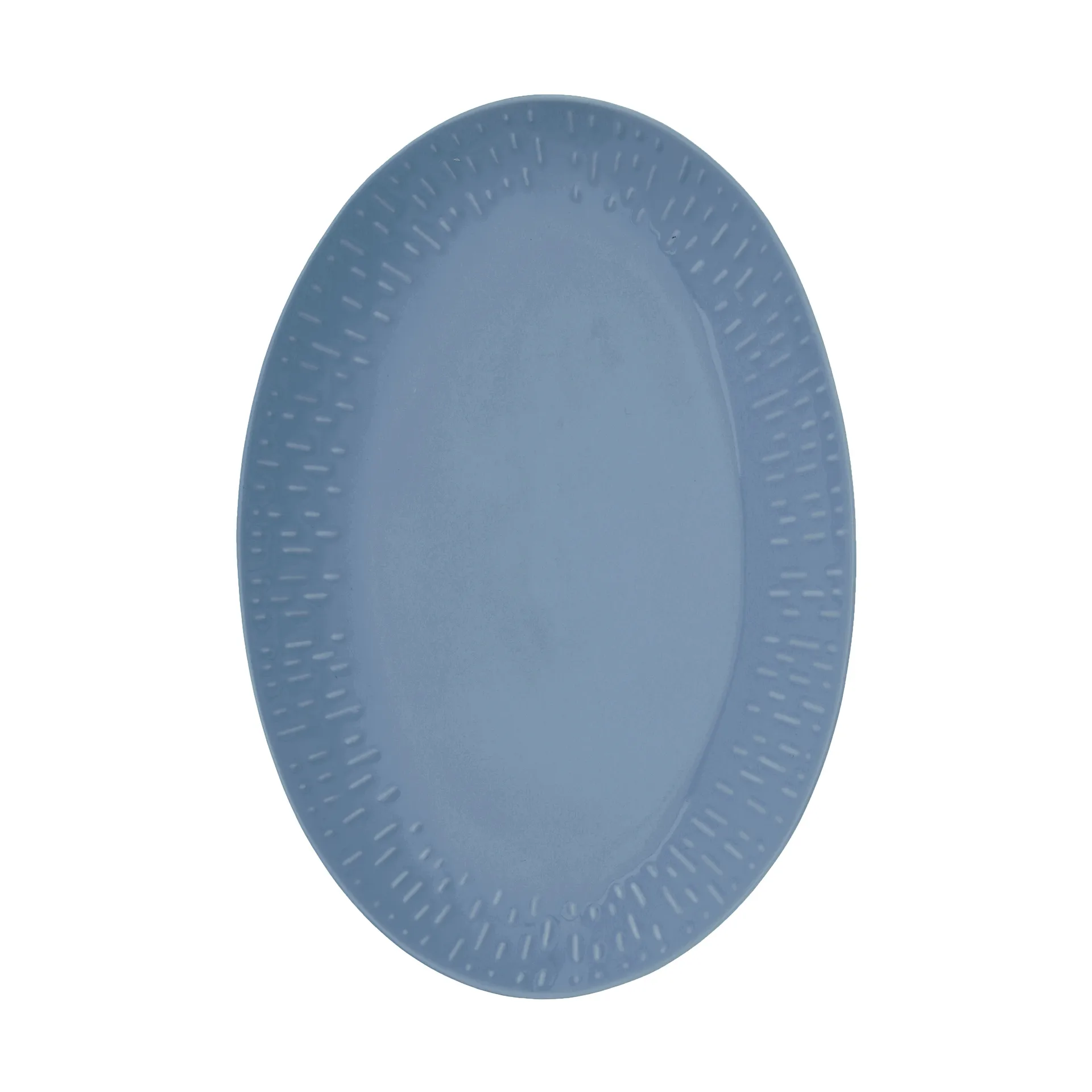 Confetti Ovales Servierplatten-Tablett, Blueberry, 25,5×36 cm Aida