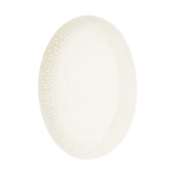 Confetti Ovales Servierplatten-Tablett - Vanilla, 25,5×36 cm - Aida