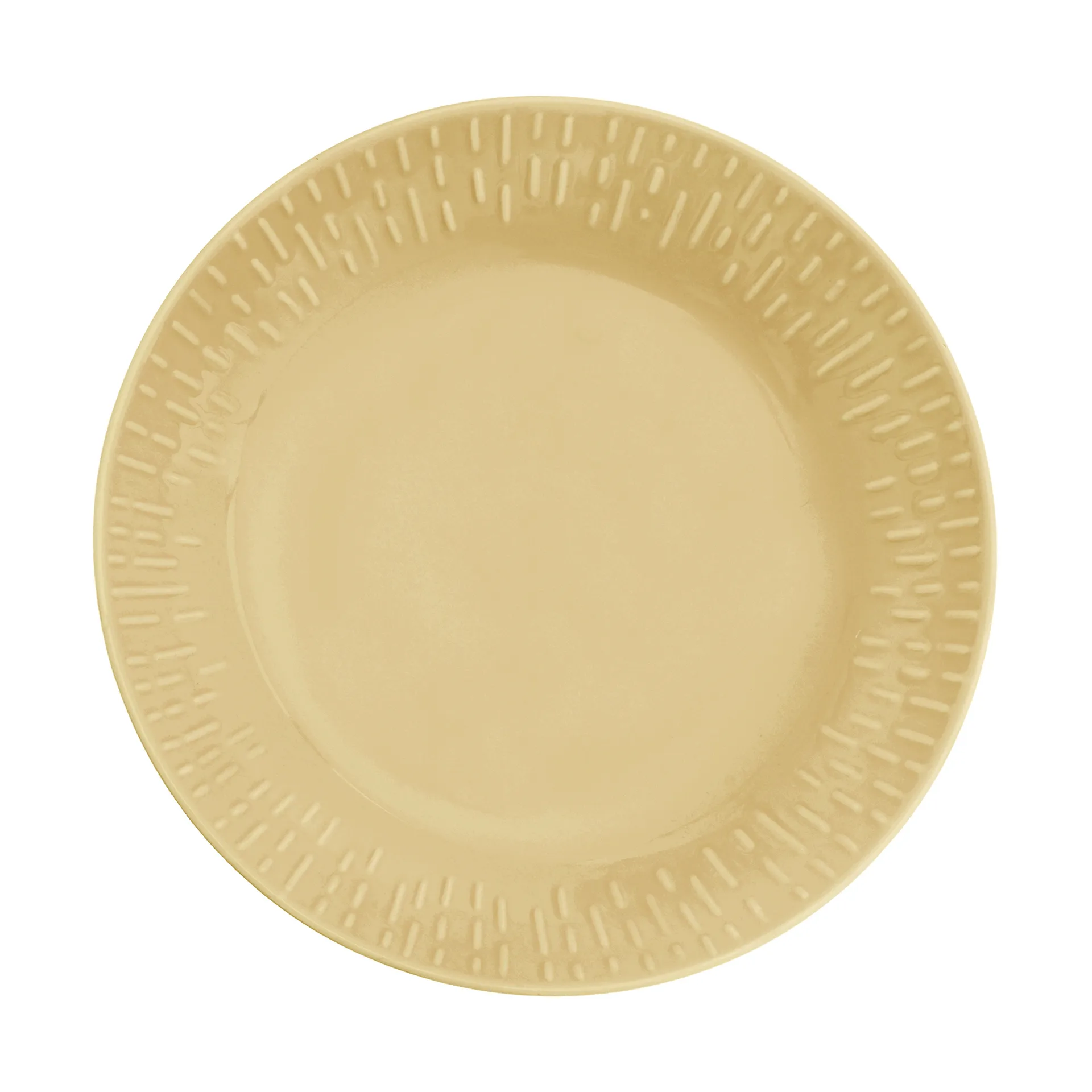 Confetti Pastateller, Mustard, Ø23 cm Aida