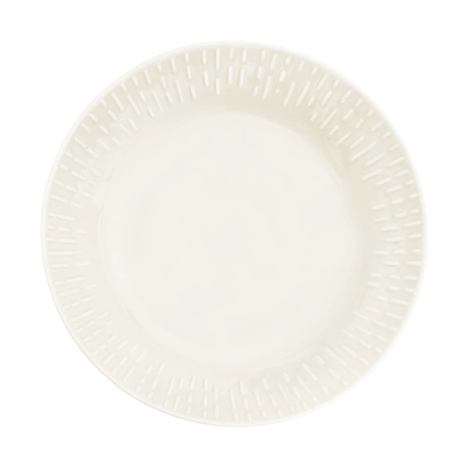 Confetti Pastateller, Vanilla, Ø23 cm Aida