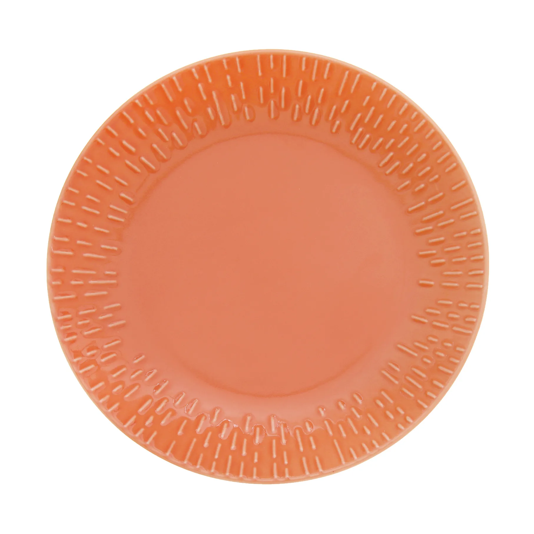 Confetti Teller, Apricot, Ø21 cm Aida