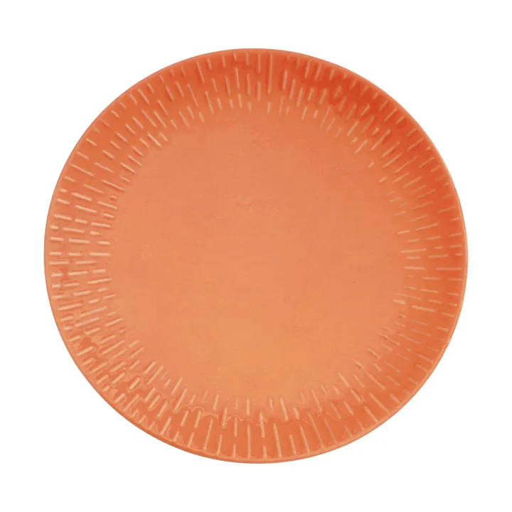Confetti Teller - Apricot, Ø27,5 cm - Aida