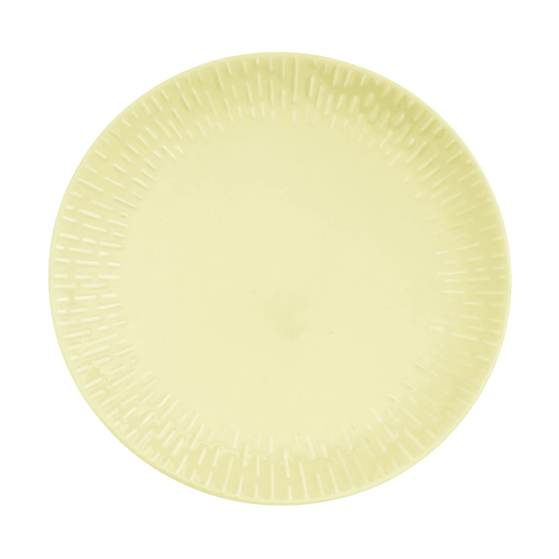 Confetti Teller, Lemon, Ø27,5 cm Aida