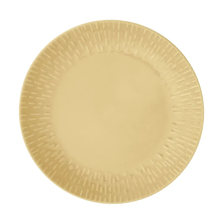 Confetti Teller - Mustard, Ø24 cm - Aida