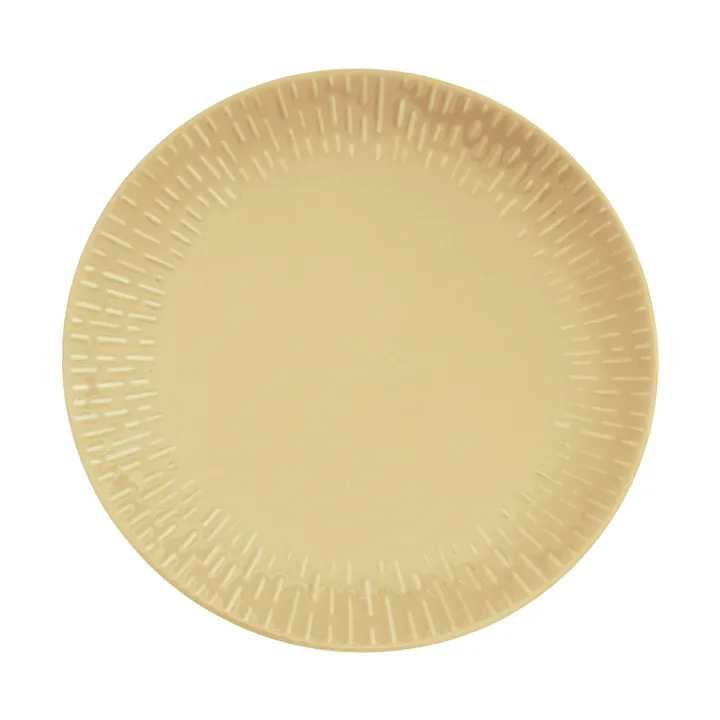 Confetti Teller - Mustard, Ø27,5 cm - Aida
