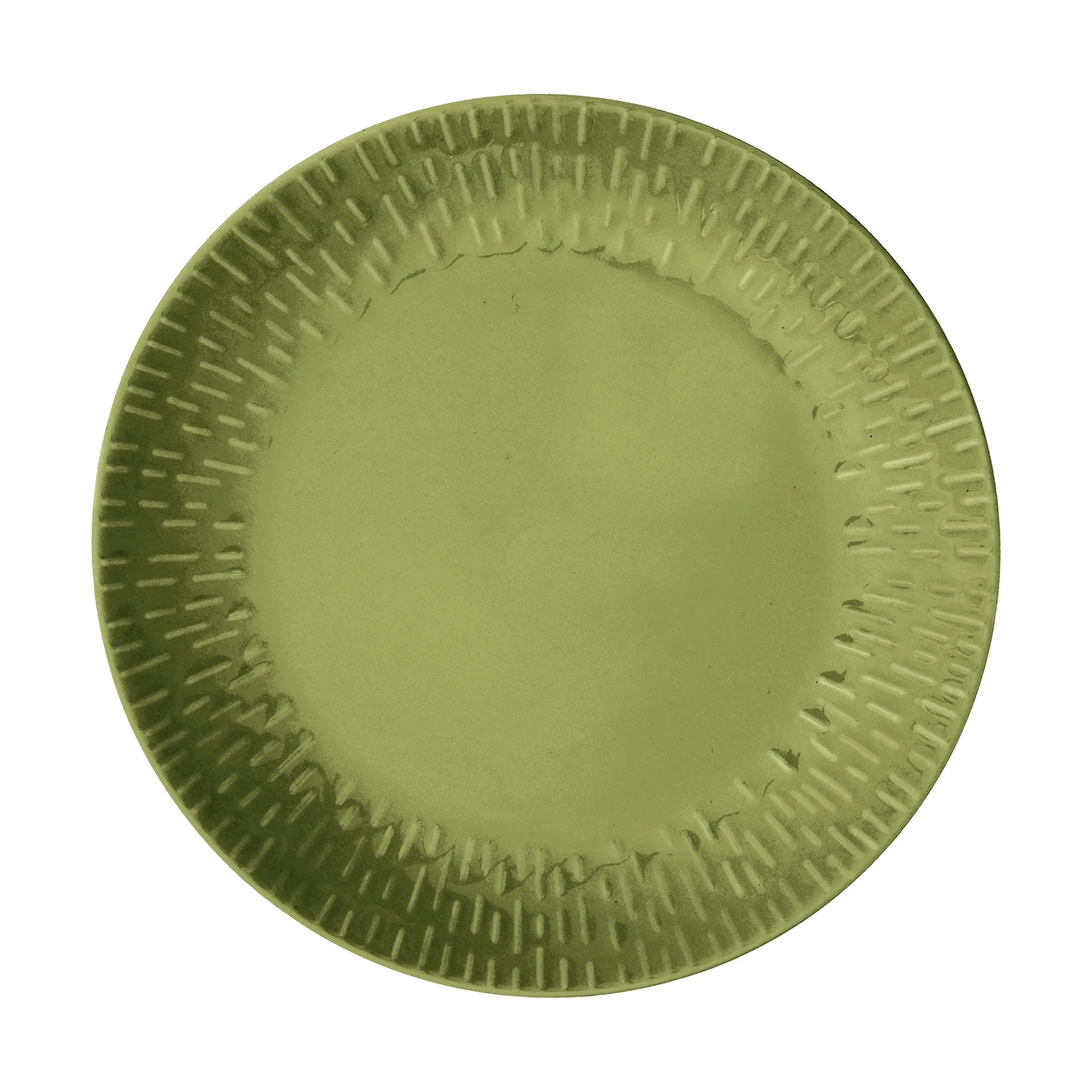Confetti Teller, Olive, Ø24 cm Aida