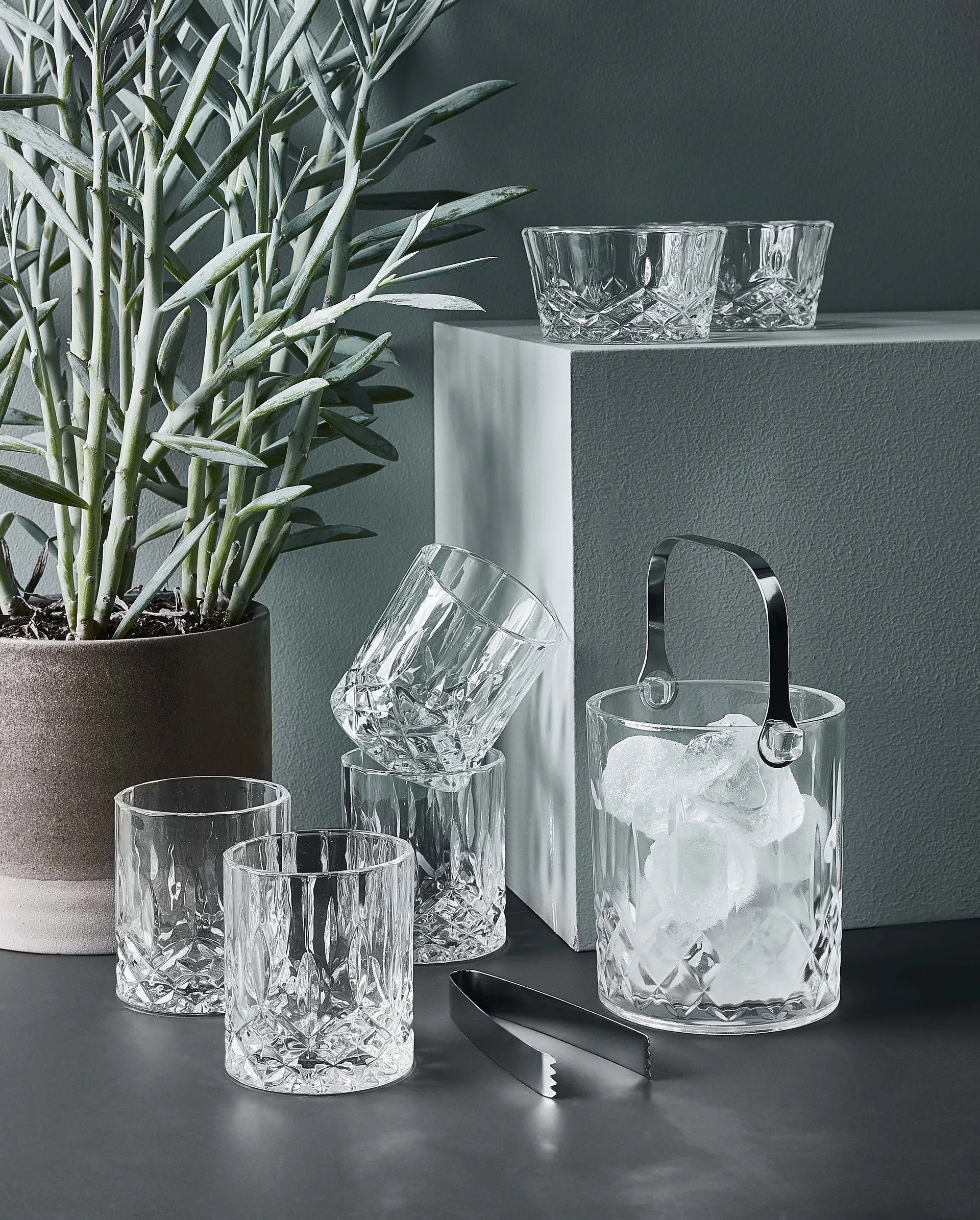 Harvey Schale Ø11,5 cm 4er Pack, Klar Aida