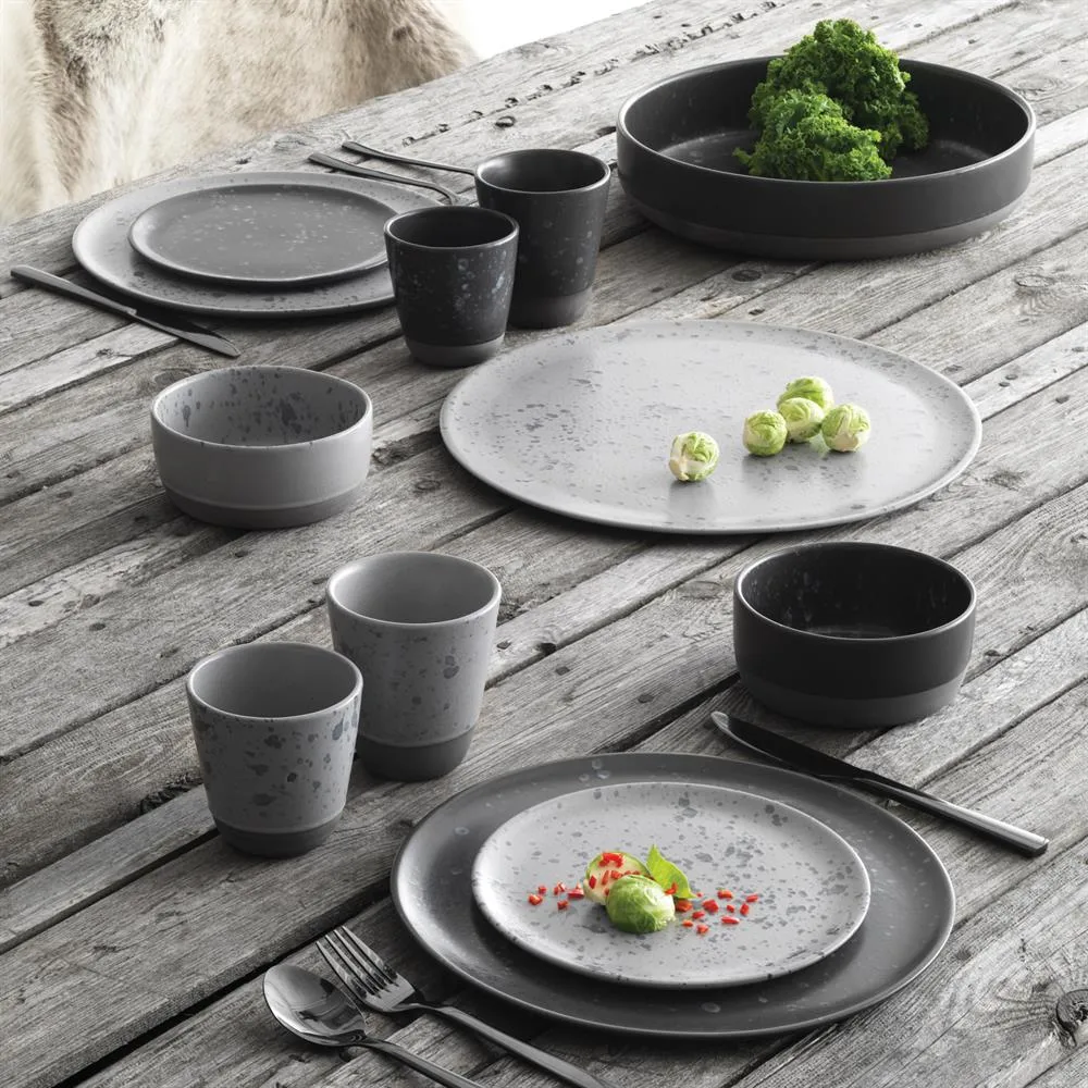 Raw Becher 30cl, Grau, gemustert Aida