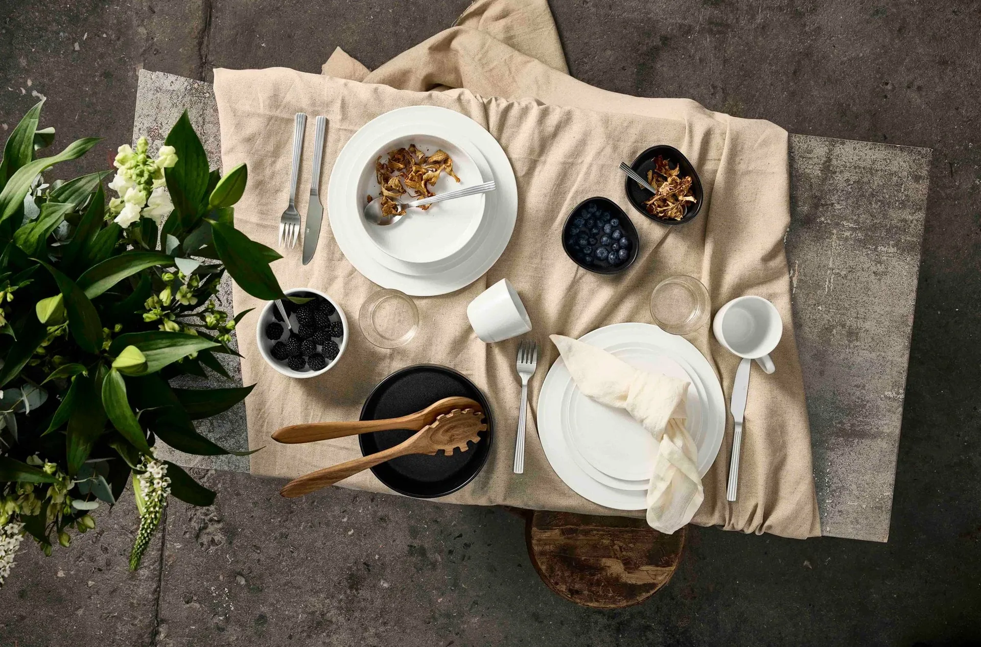 Raw Becher, Pure Porzellan, ohne Griff Aida
