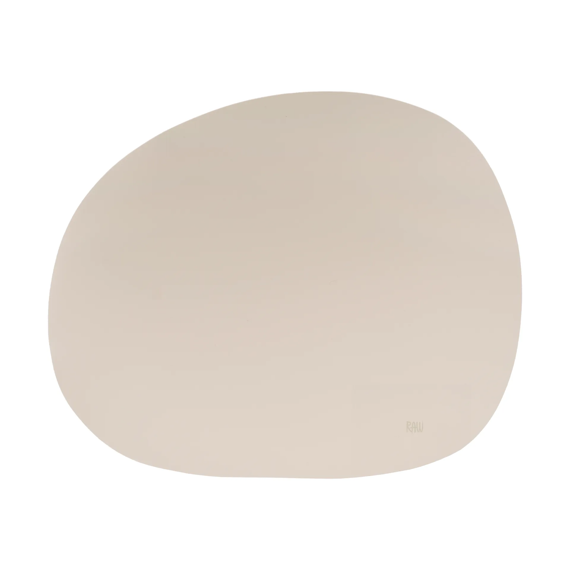 Raw creative Tischset Silikon 41x33,5 cm, Spring sand Aida