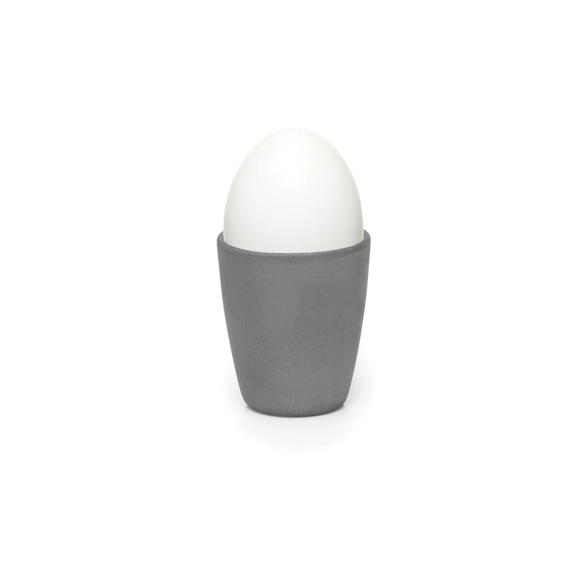 Raw Eierbecher Steingut, Grau Aida