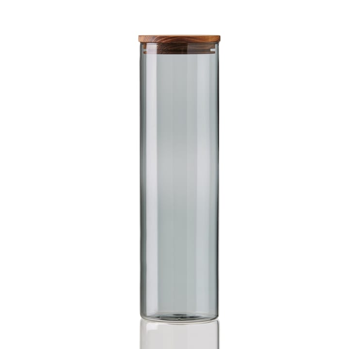 Raw Glasbehälter mit Holzdeckel - groß - Aida