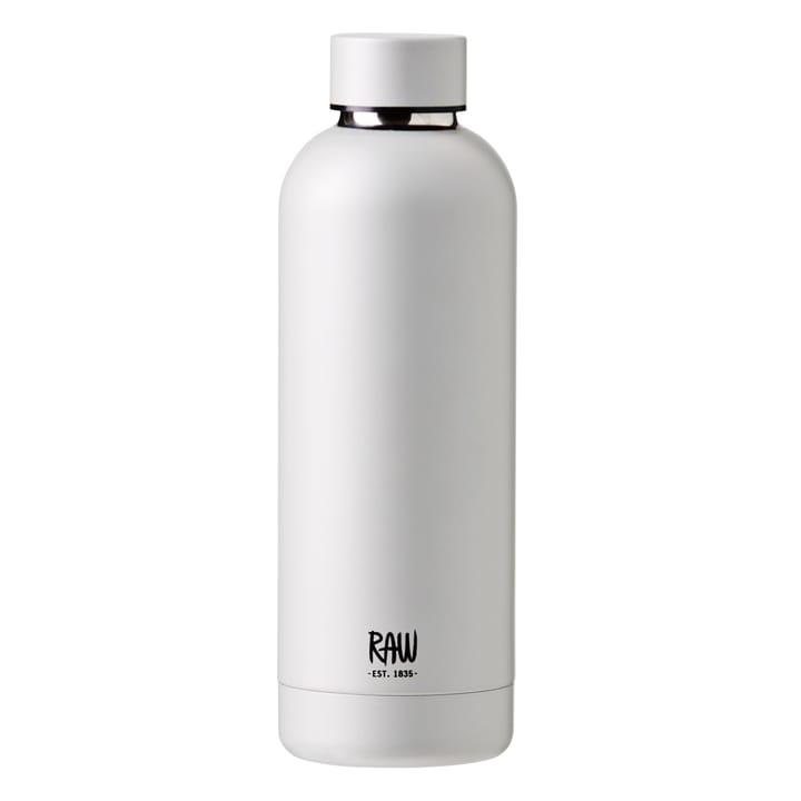 Raw Isolierflasche 0,5 l - Metallic silber - Aida