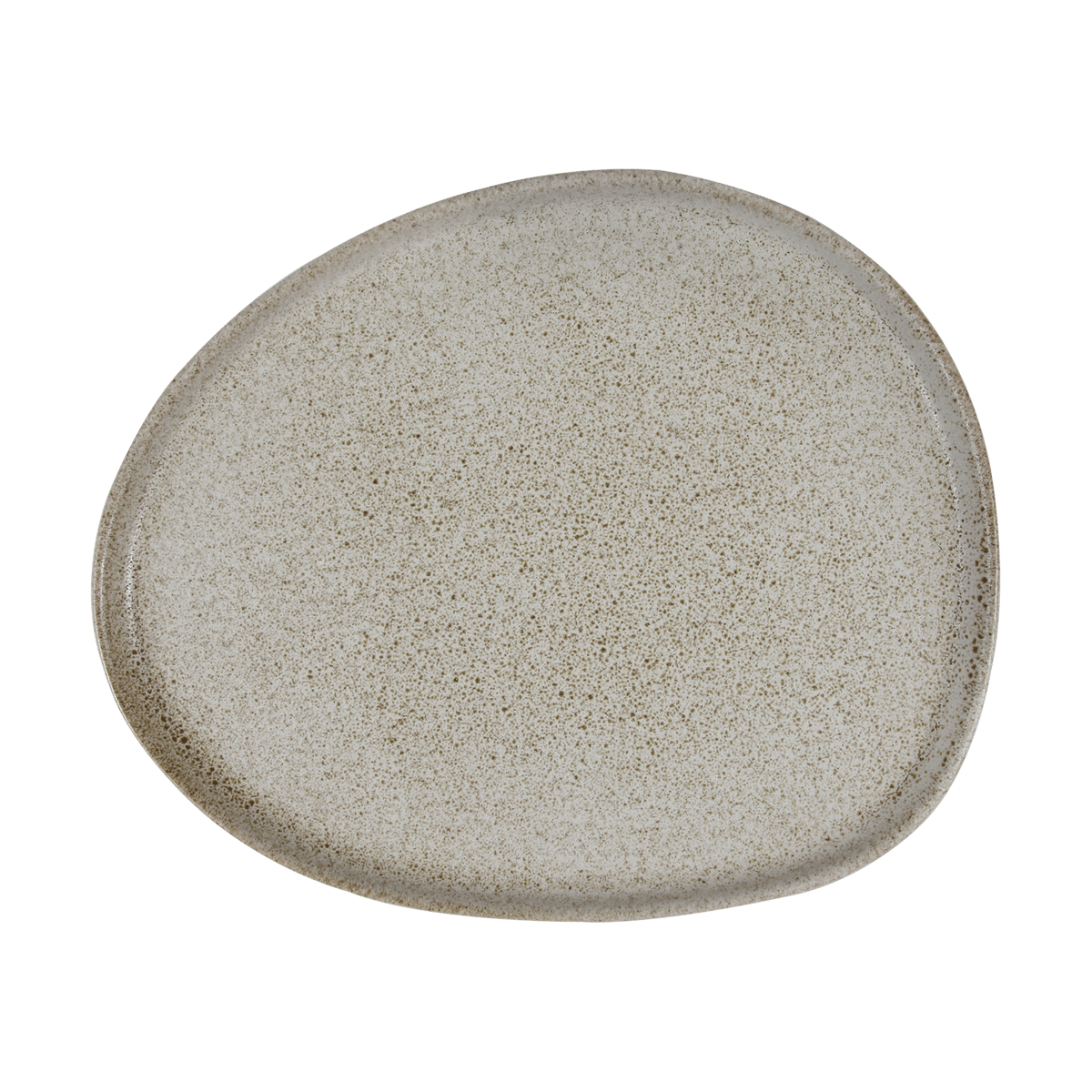 Aida Raw Organic Lunchteller 24 x 21cm Sandy beige