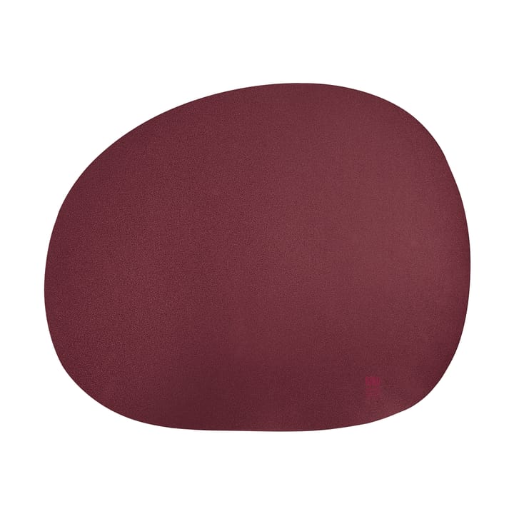 Raw Platzdecke 41 x 33,5cm, Bordeaux (lila) Aida