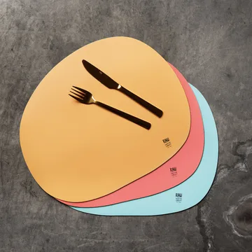 Raw Platzdecke 41 x 33,5cm - Mint blue - Aida