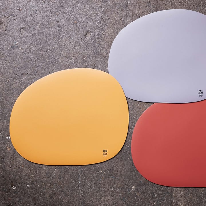 Raw Platzdecke 41  x  33,5cm - Pumkin yellow - Aida