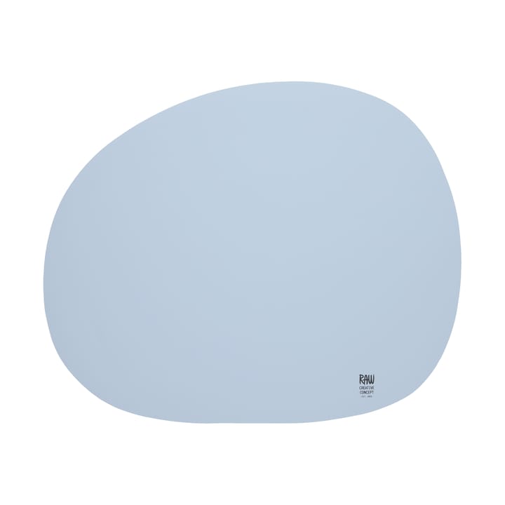 Raw Platzdecke 41  x  33,5cm - Sky blue - Aida