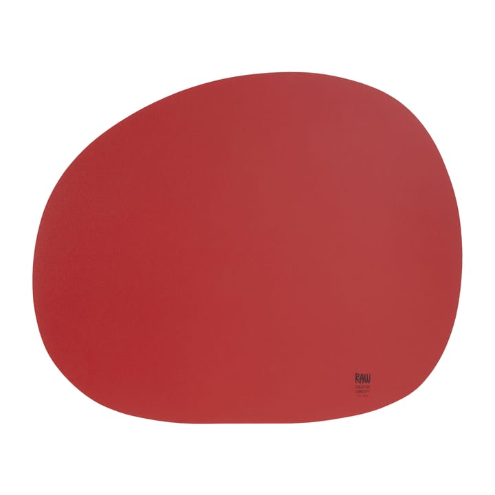 Raw Platzdecke 41  x  33,5cm - Very berry red - Aida