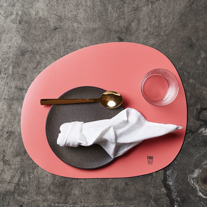 Raw Platzdecke 41 x 33,5cm, Watermelon red Aida