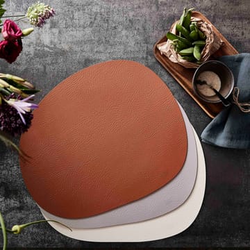 Raw Platzdecke Leder - Cinnamon brown buffalo - Aida