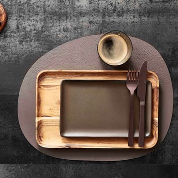 Raw Platzdecke Leder - Dusty rosa buffalo - Aida