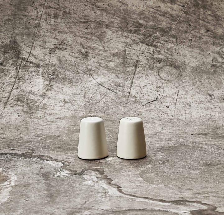 Raw Salz- und Pfefferset, Arctic white Aida