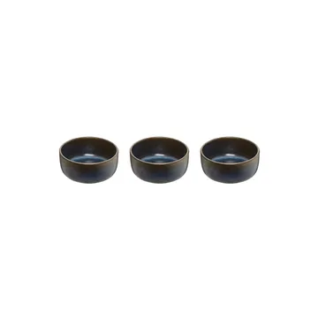 Raw Schale mini Ø7,5cm 3er Pack - Midnight blue - Aida