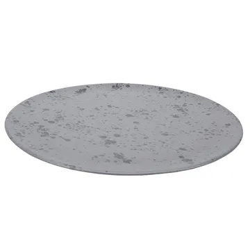 Raw Servierteller Ø 34cm - Grau, gemustert - Aida