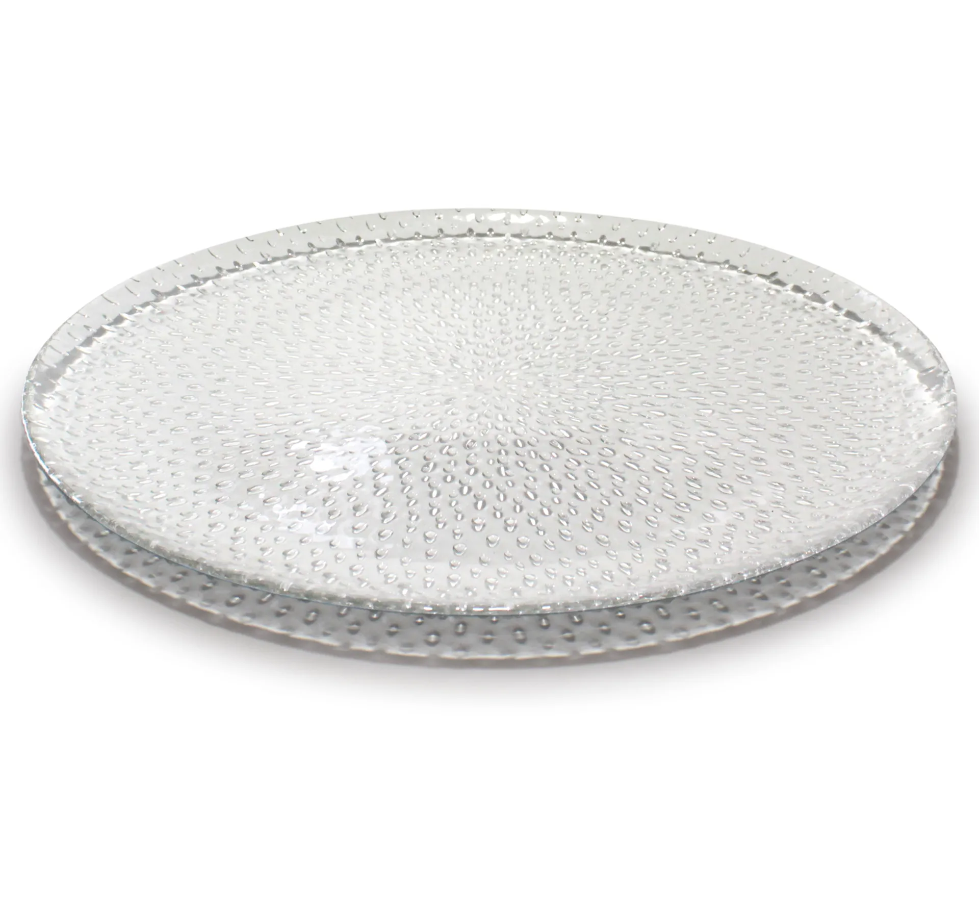 Raw Servierteller Glas, Klar Aida