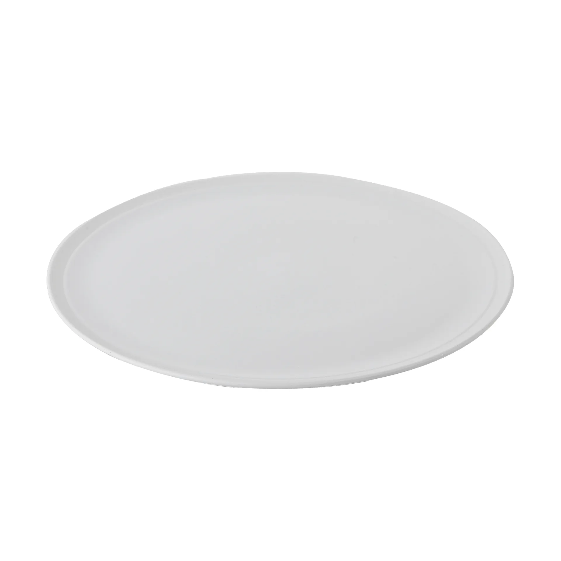 Raw Teller Ø 28cm, Reines Porzellan Aida