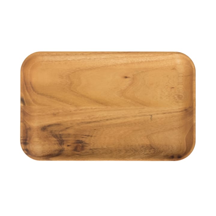 Raw Teller rechteckig 23,7 x 14,9cm - Holz - Aida