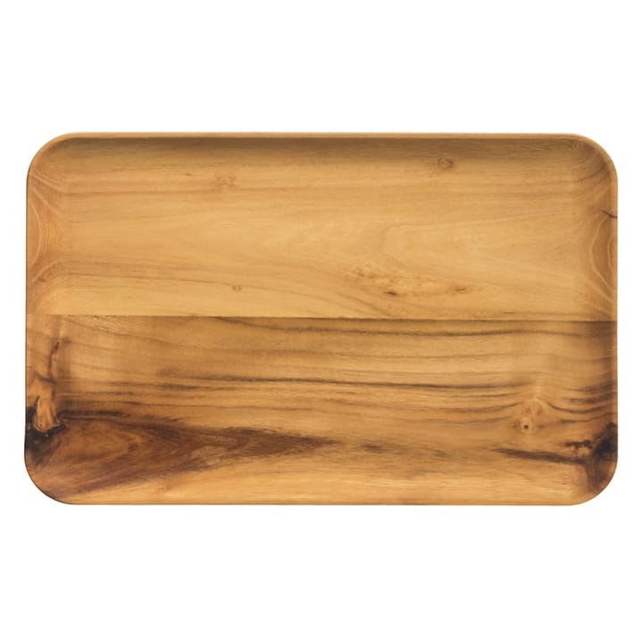 Raw Teller rechteckig 31,7 x 20,2cm - Holz - Aida