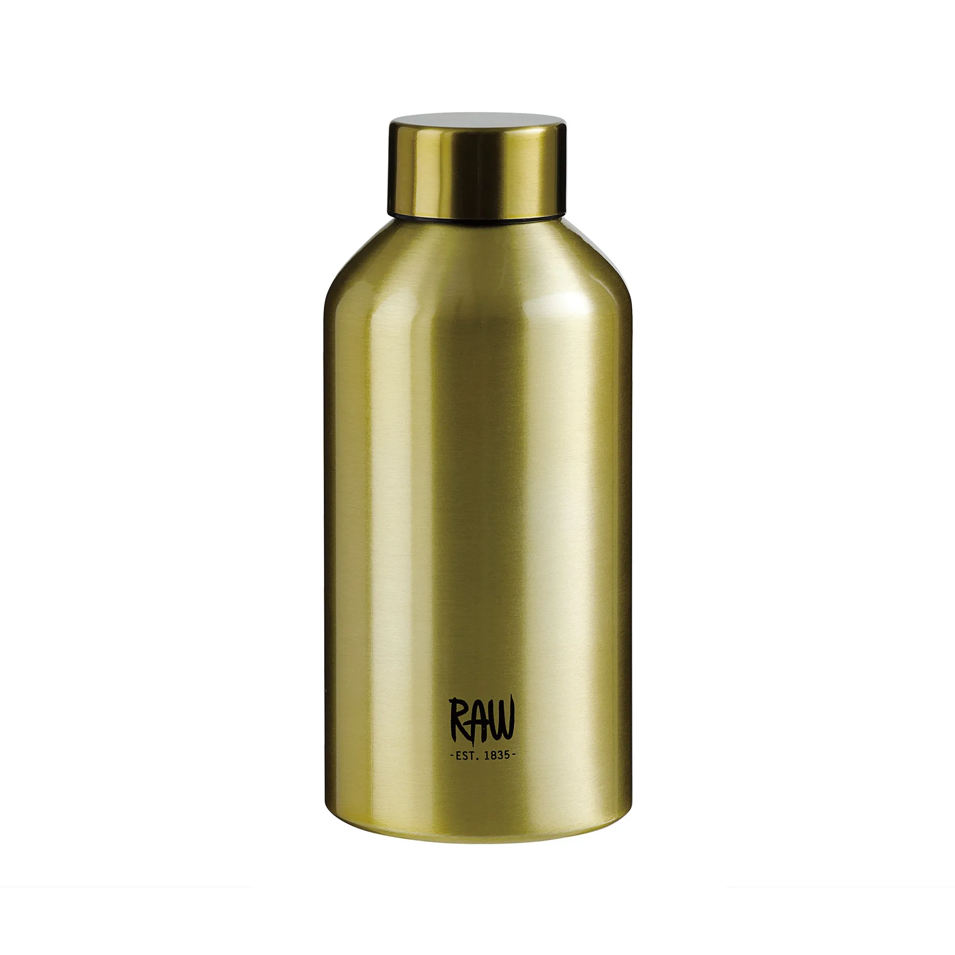 Raw To Go Aluminiumflasche 0,5 L, Gold Aida