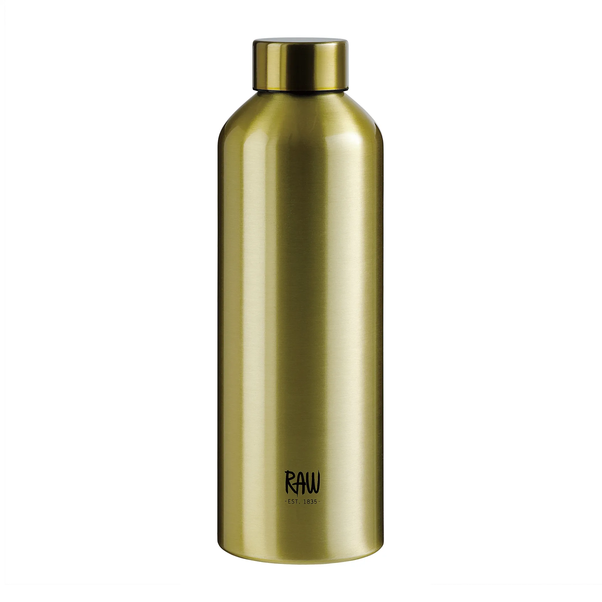 Raw To Go Aluminiumflasche 0,75 L, Gold Aida