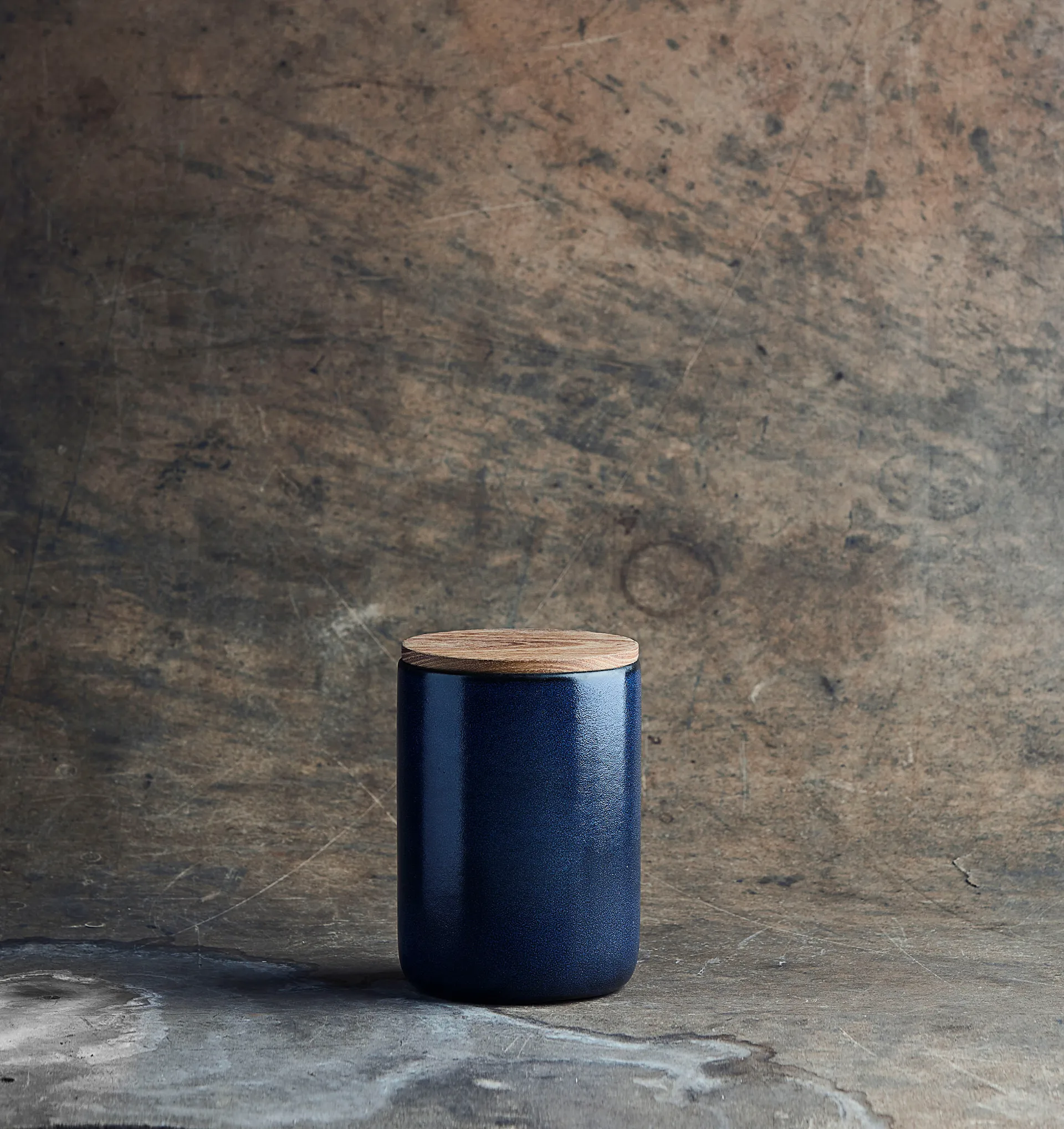 Raw Verwahrungsdose mit Deckel 15cm, Midnight blue Aida