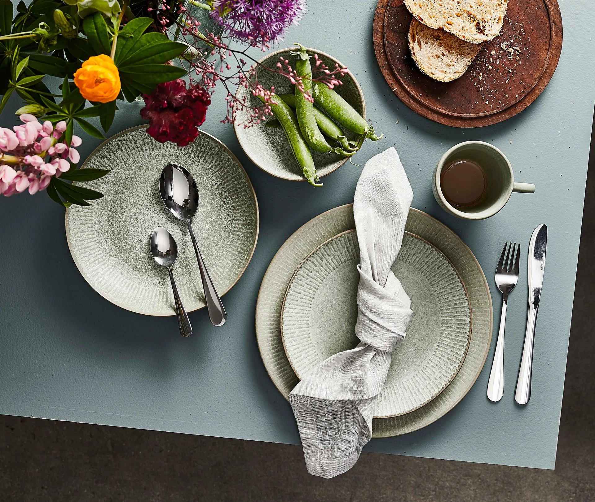 Relief Tasse 30cl, Grün Aida