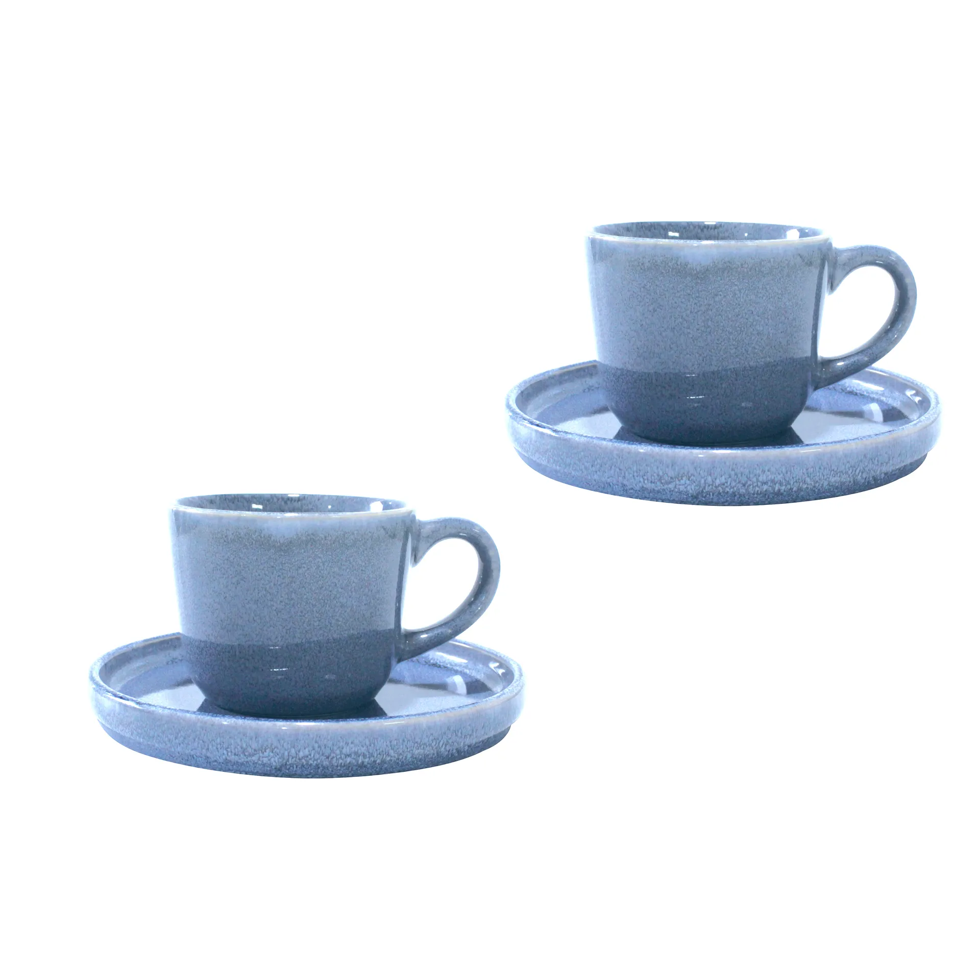 Søholm Sonja Tasse 2er Pack, Blau Aida